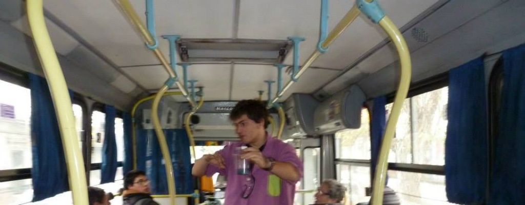 Transporte comienza a mermar este mircoles desde las 19; Navidad sin mnibus