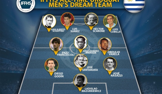 Godín y Suárez son titulares en el equipo ideal de Uruguay elaborado por la IFFHS