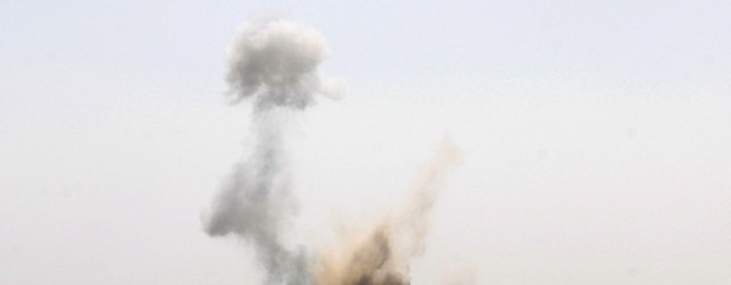 Ataque areo israel en Gaza tras disparos de francotiradores