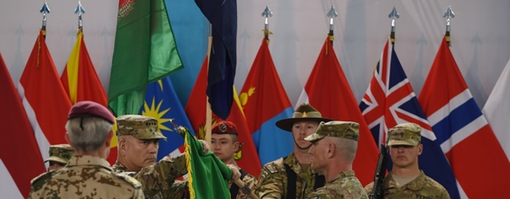 OTAN celebra con una ceremonia el retiro oficial de Afganistn