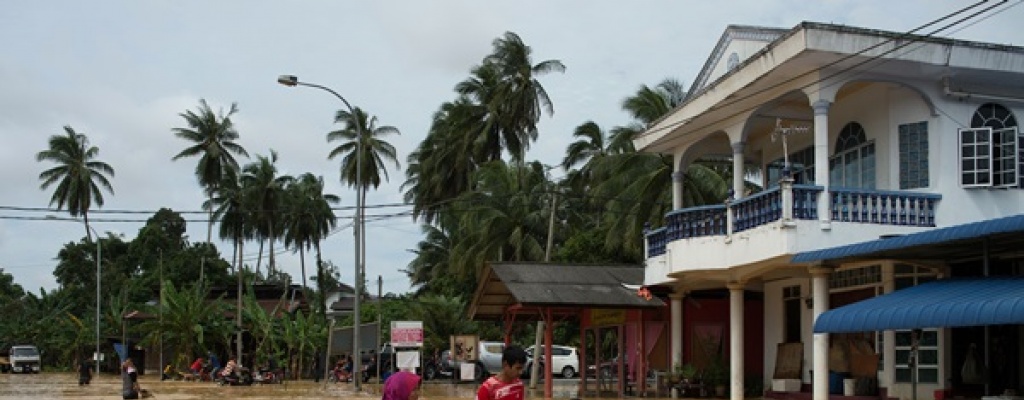 Hay ms de 160.000 afectados por las inundaciones en Malasia