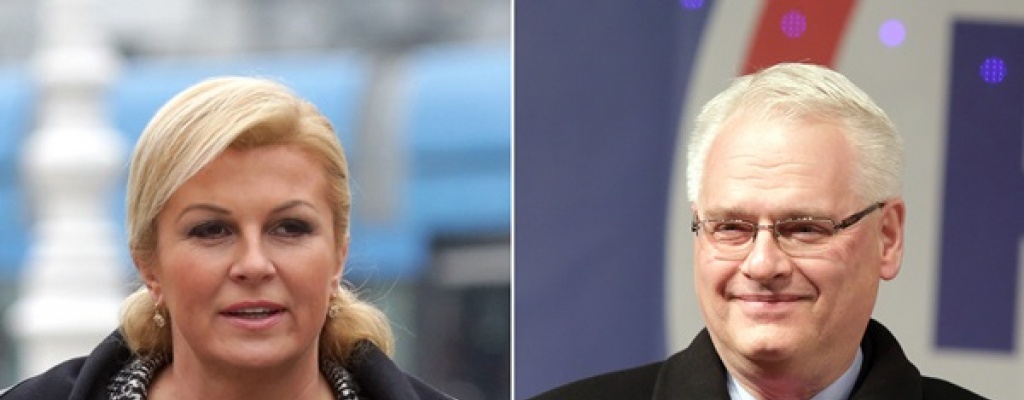 Josipovic y Kitarovic irn a segunda vuelta electoral en Croacia