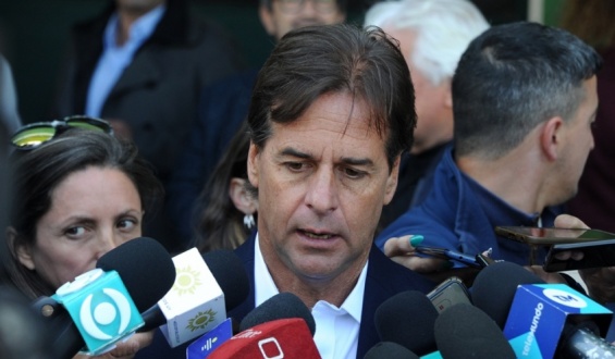 El presidente de la Rep�blica, Luis Lacalle Pou, reiter� su respaldo personal a la renunciante subsecretaria de Relaciones Exteriores, Carolina Ache