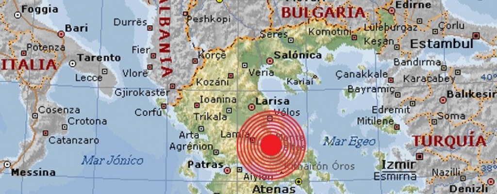 Sismo de magnitud 4,6 en las costas griegas