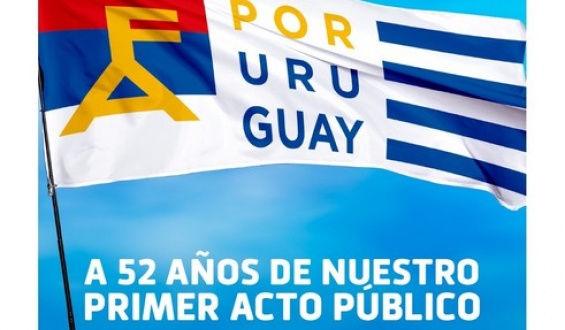 El Frente Amplio celebra los 52 aos de su primer acto pblico
