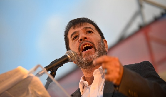 El presidente del Frente Amplio, Fernando Pereira, dijo que su partido est volviendo y que ganar las prximas elecciones nacionales. 