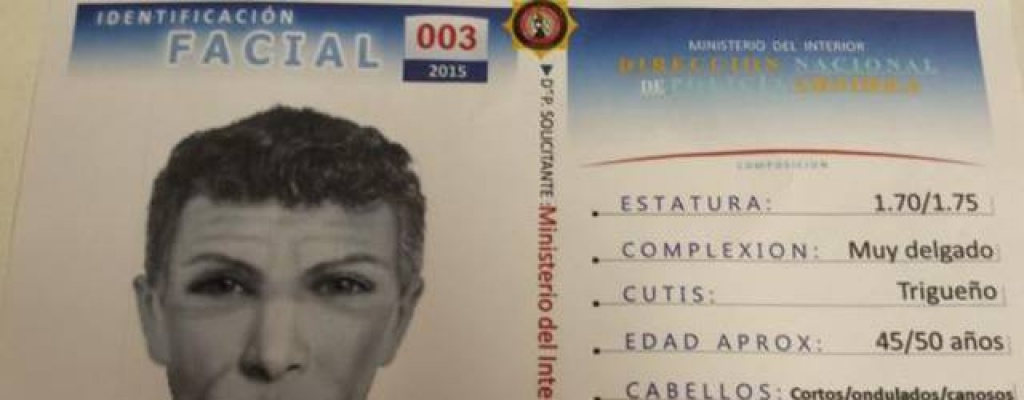 Polica dio a conocer el identikit de la persona buscada por el caso Lola 