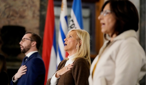 Lamentaron ausencia de Luis Lacalle Pou