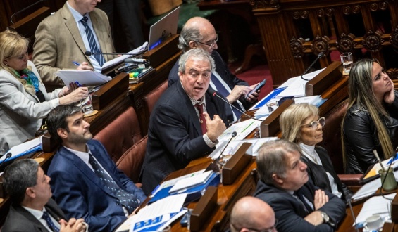 El ministro del Interior, Luis Alberto Heber, ratific� que no tiene pensado renunciar